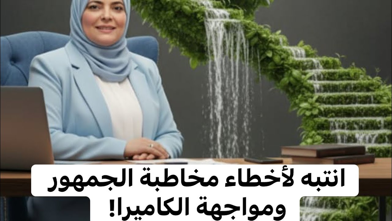 انتبه لأخطاء مخاطبة الجمهور ومواجهة الكاميرا! 