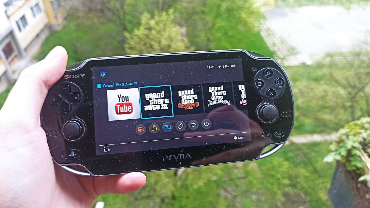 Playstation Vita with Nintendo Switch UI YouTube