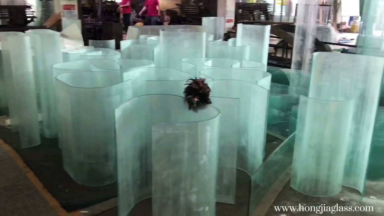 Curved glass YouTube