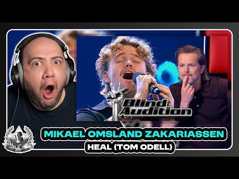 Mikael Omsland Zakariassen | Heal (Tom Odell) Blind Auditions The Voice Norway 2026 🇳🇴 PAUL REACTS