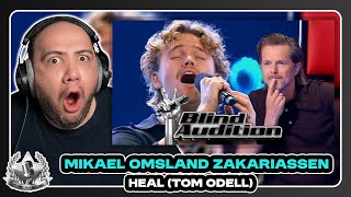 Mikael Omsland Zakariassen | Heal (Tom Odell) Blind Auditions The Voice Norway 2026 🇳🇴 PAUL REACTS