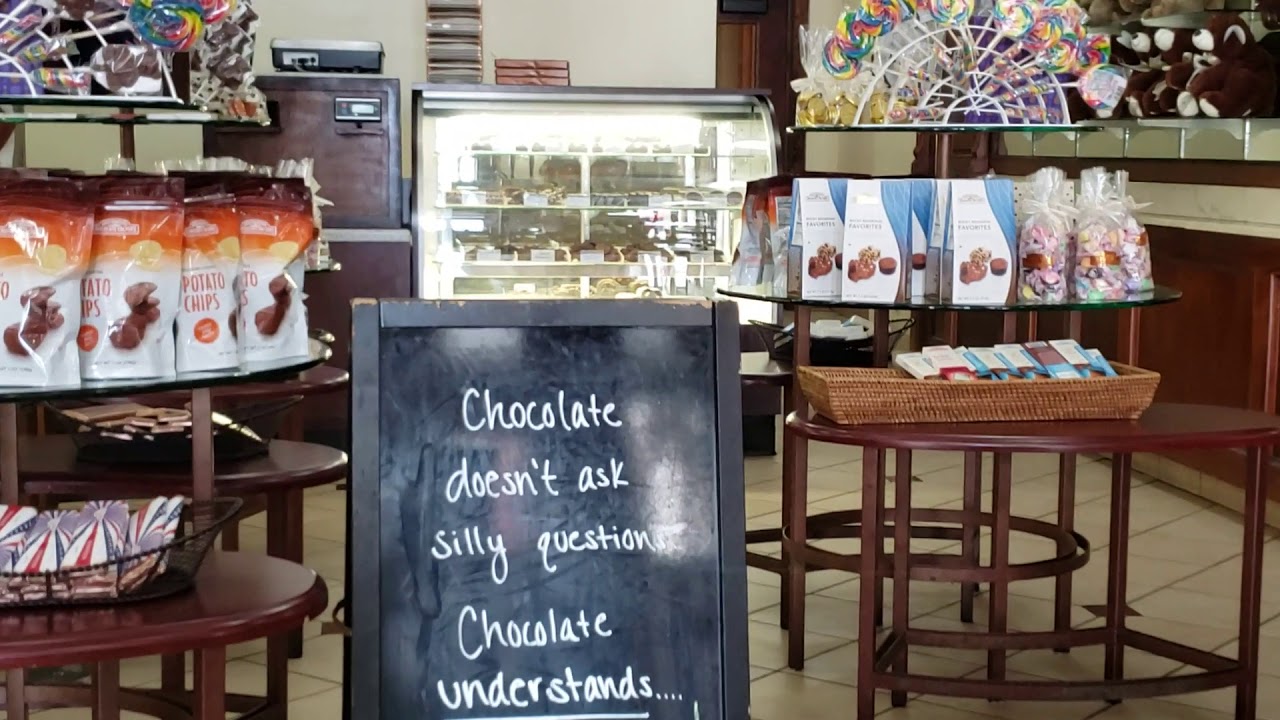 Rocky Mountain Chocolate Factory in Galveston Tx YouTube