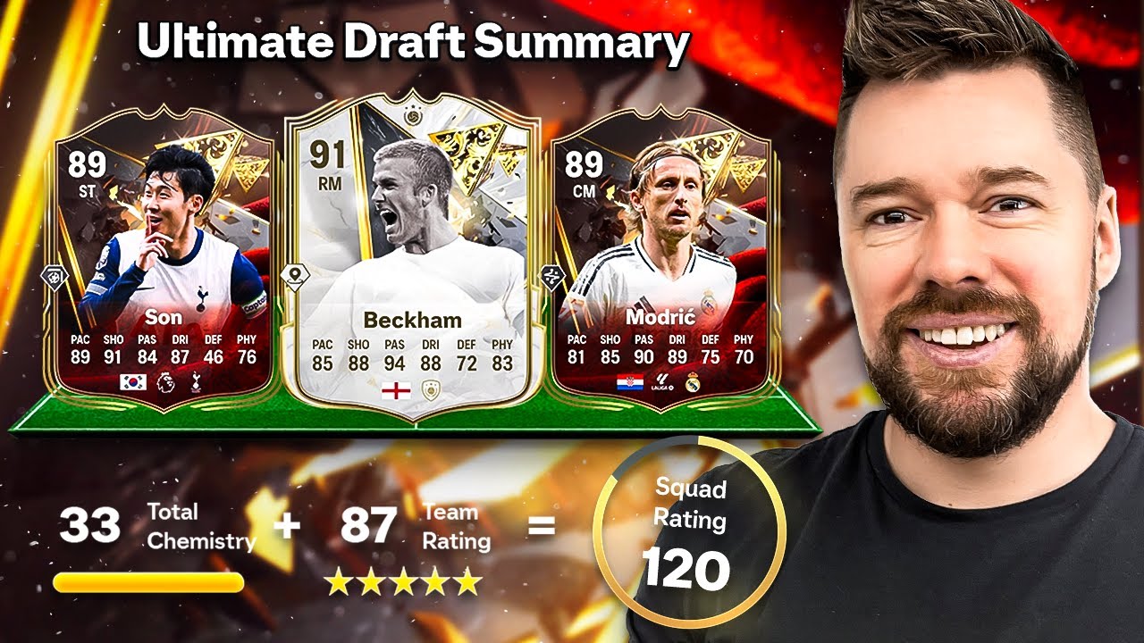 The MOST INSANE 120 FUT Draft Challenge! 😍