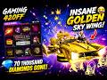 Crazy Luck 😱 Gaming 420ff | ৭০ হাজার ডায়মন্ড উড়ে গেল 🤣 Wait for last 😅 #gaming420ff #freefire #video