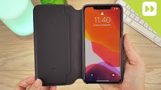 Official Apple iPhone 11 Pro Max Leather Folio Case Review