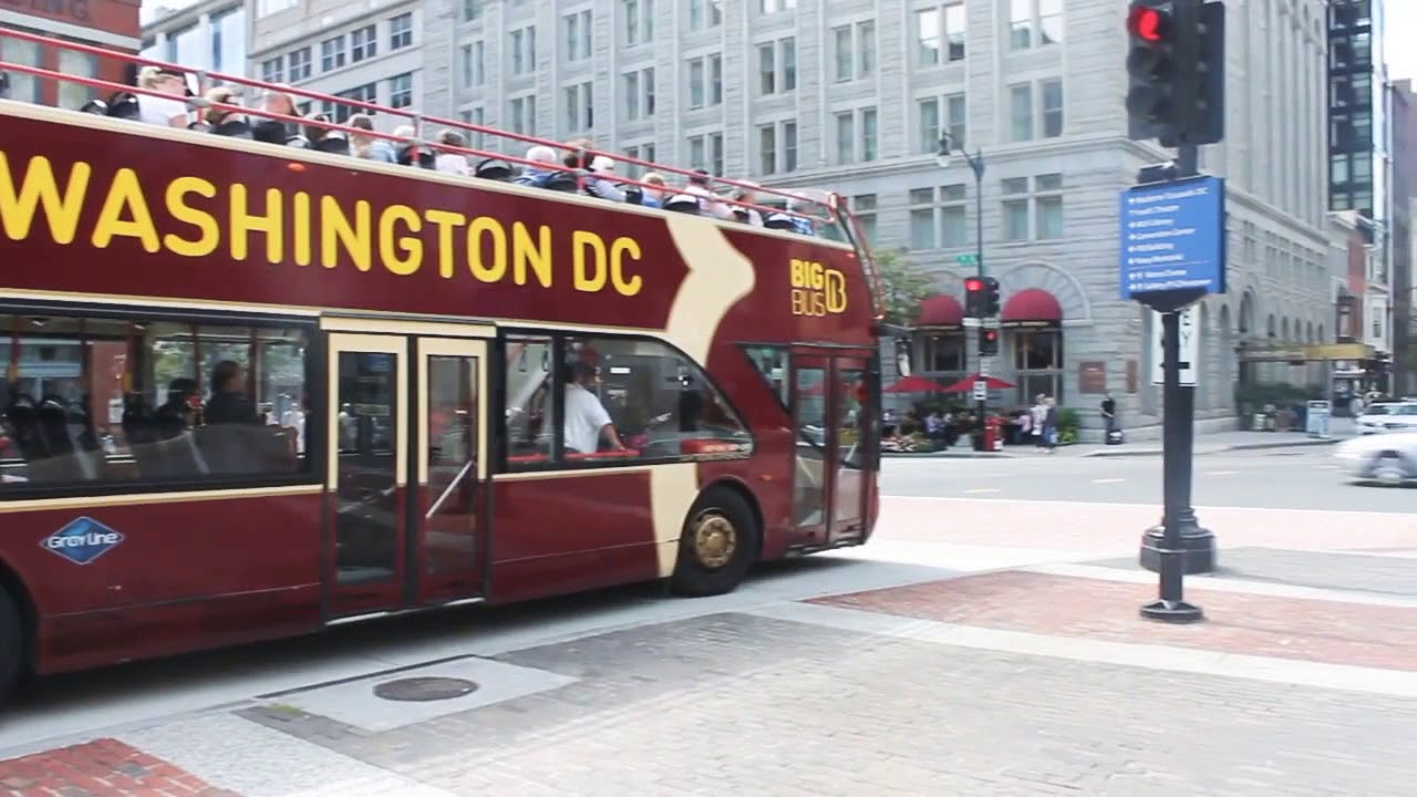 Washington DC Sightseeing Big Bus City Tour A Quick Glance YouTube