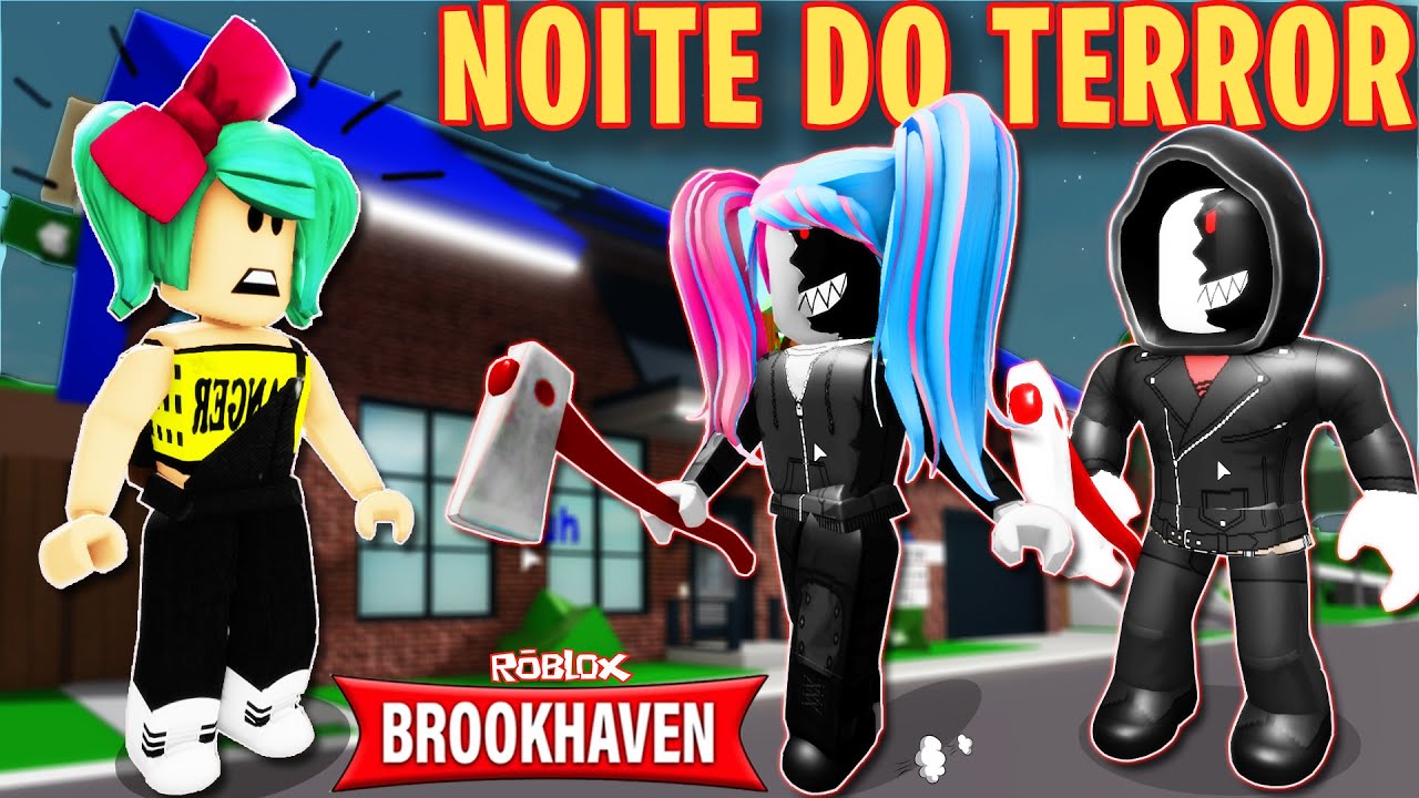 🍭 NOVA HISTÓRIA de TERROR no ROBLOX 🚴‍♀️ 