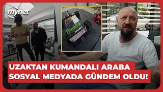 Maltepede Dükkan Alışverişi Yapan Uzaktan Kumandalı Araba Sosyal Medyada Gündem Oldu