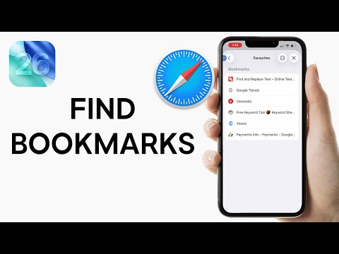 iOS 26: How to See Bookmarks in Safari on iPhone or iPad
