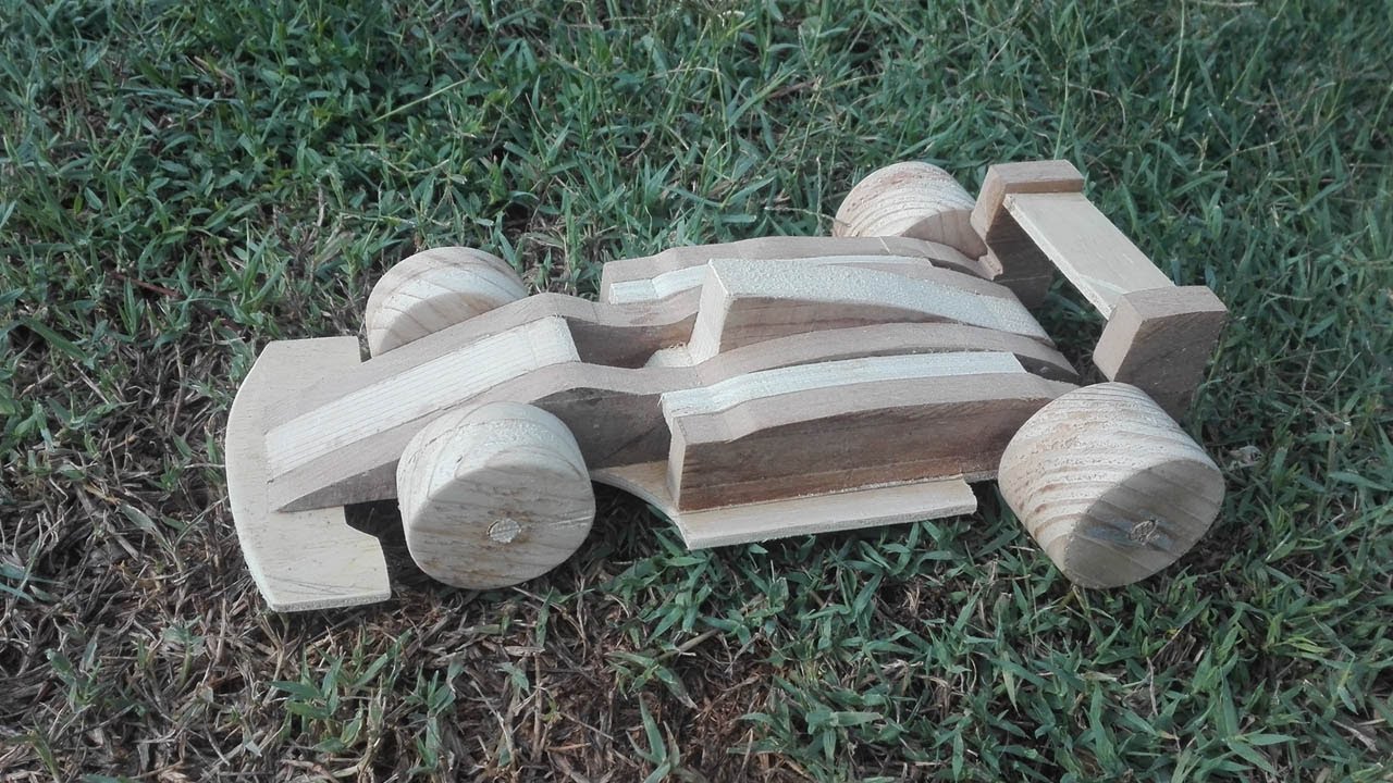 F1 👉 Cómo hacer carrito Formula Uno de Madera Planos Gratis YouTube