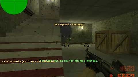 CS1.6 Terror Hostage Down