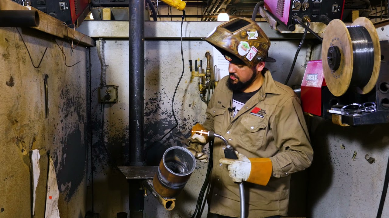 How to Weld a 5Inch Pipe in the 6G Position Part 2 YouTube