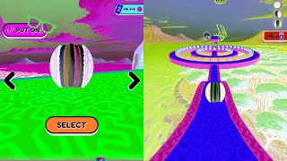 🍪🎾 Going Balls Speedrun Challenge Vs Reverse Balls Speedrun Walkthrough Gameplay