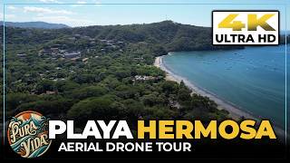 Drone Tour PLAYA HERMOSA Costa Rica Aerial Views Of My Favorite Beach Near Coco