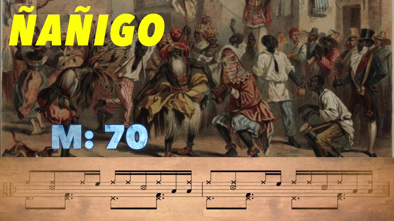 Nañigo Afro Cuban Rythm Play Along Routine (Lvl. Rookie, Intermediate, Vet)