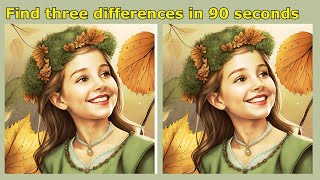 Quick Challenge for Observation: Find 3 Differences in 90 Seconds | Task #87
