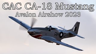 CAC CA-18 Mk.23 Mustang - Australian International Airshow - 2023-03-03.