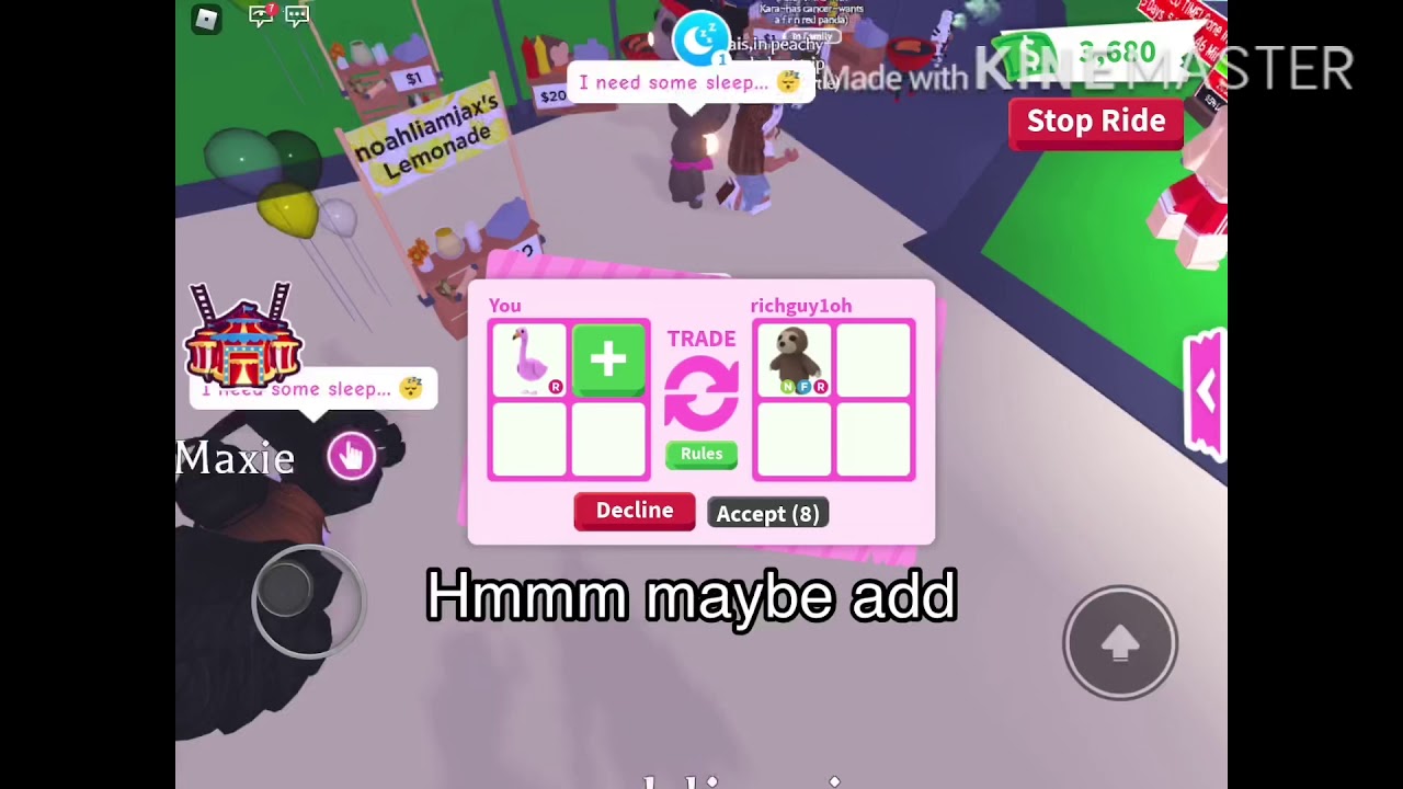 Flamingo, Trade Roblox Adopt Me Items