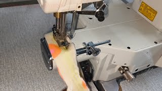 Siruba S007KD-W122-356/PCH-3M/DSKU1-0, small cylinder bed flatlock sewing machine