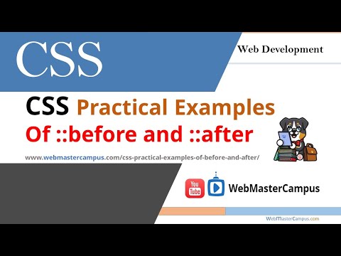 CSS Before and After Pseudo selectors