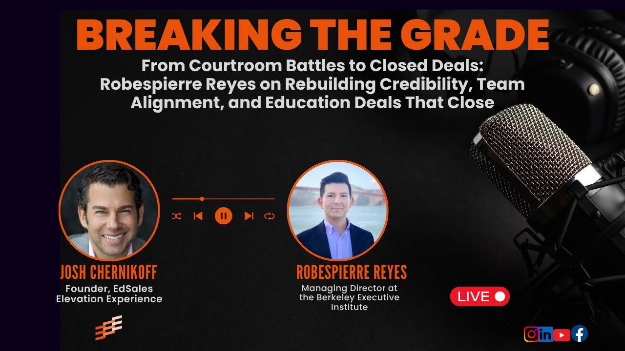 Rob Reyes: How Founders Rebuild Trust, Align Teams, and Close Deals ...
