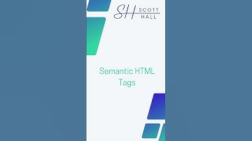 Semantic HTML Tags
