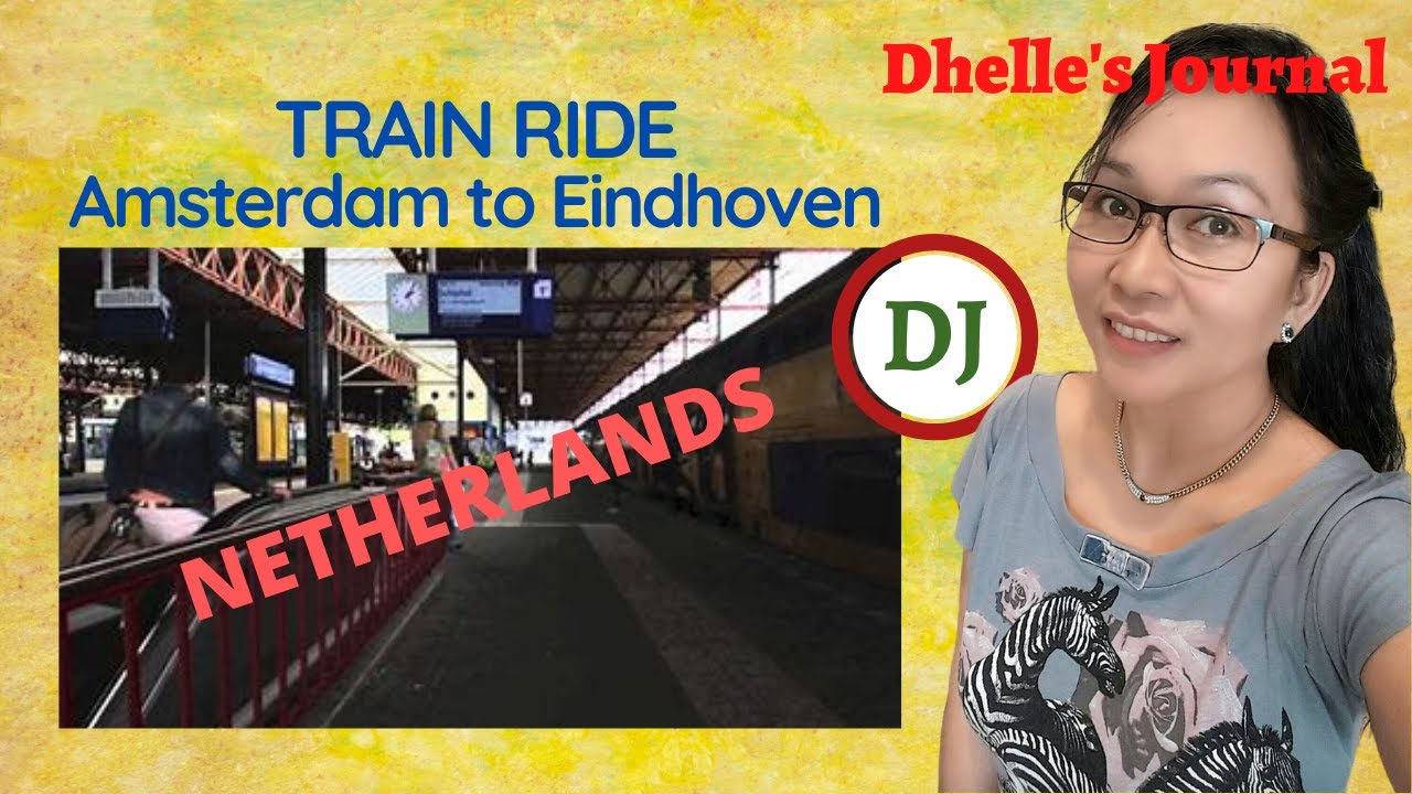 TRAIN RIDE 2020 AMSTERDAM to EINDHOVEN/Train