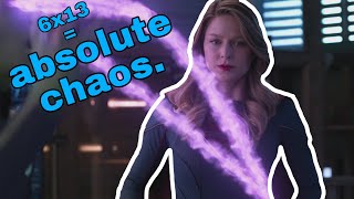 supergirl radiating chaotic energy [6x13 humor]