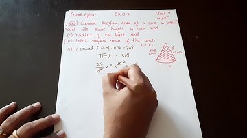 NCERT Grade 9 || CBSE Class 9 - Surface Area And Volumes in Tamil Exercise 13.3 Question No 3 And 4