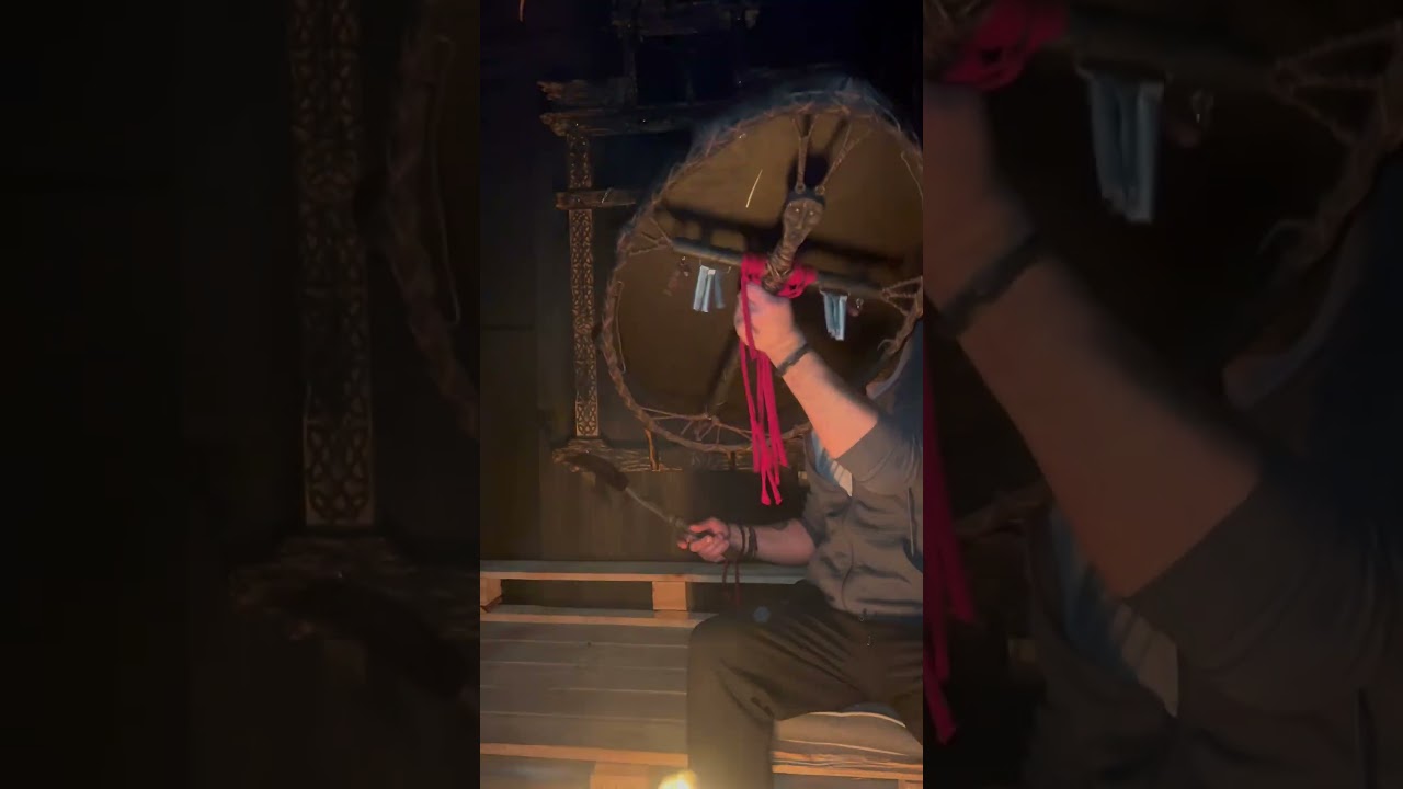 Ancient Siberian drum 