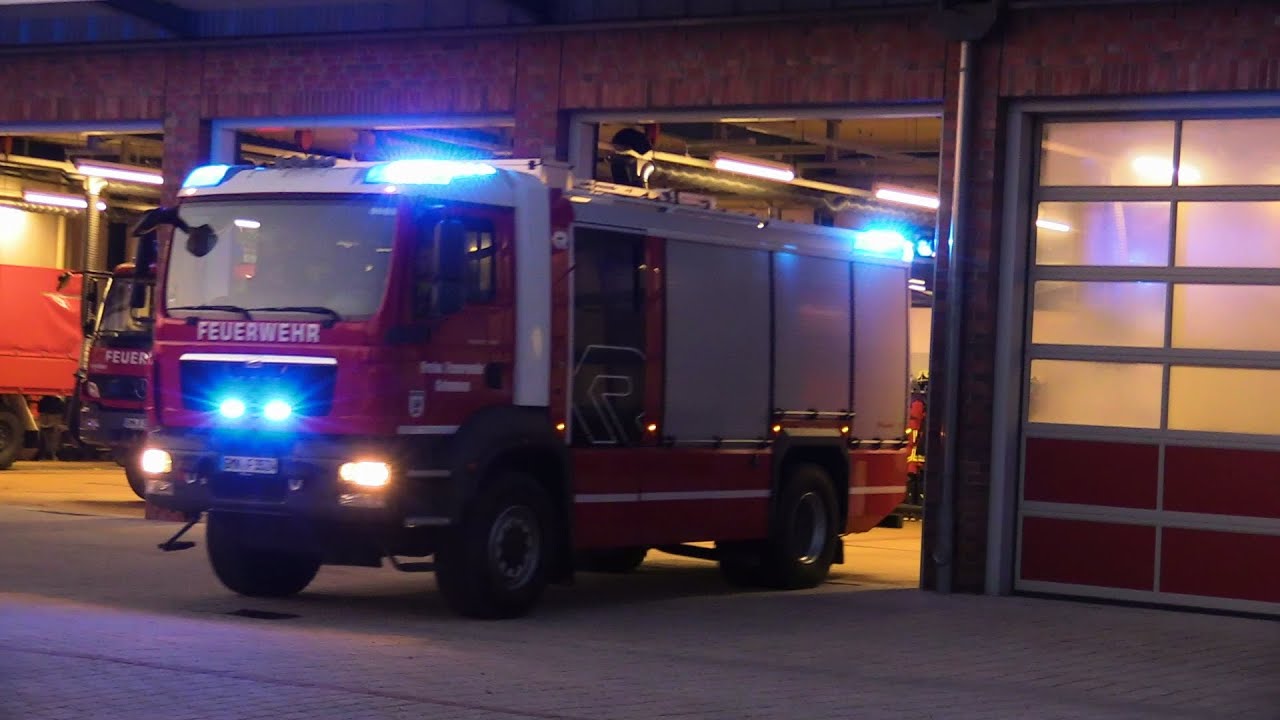 [Wachausfahrt!] TLF 4000 + HLF 20/20 + SW 2000 Freiwillige Feuerwehr + FuStW Polizei Stadt Grimmen