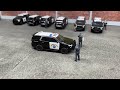 Incredible detail 2021 chevy tahoe police pursuit vehicle 164 scale