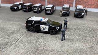 Incredible Detail: 2021 Chevy Tahoe Police Pursuit Vehicle 1/64 scale screenshot 5