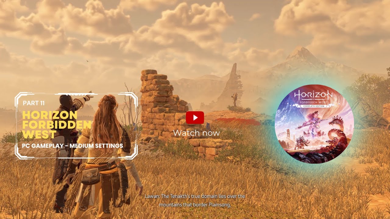 Horizon Forbidden West PC Walkthrough 4K Gameplay (Medium Settings) - Part 11