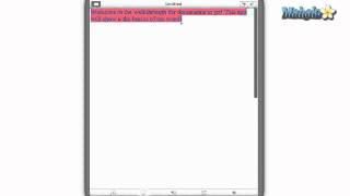 Word Basics for the Documents To Go for the iPad screenshot 5