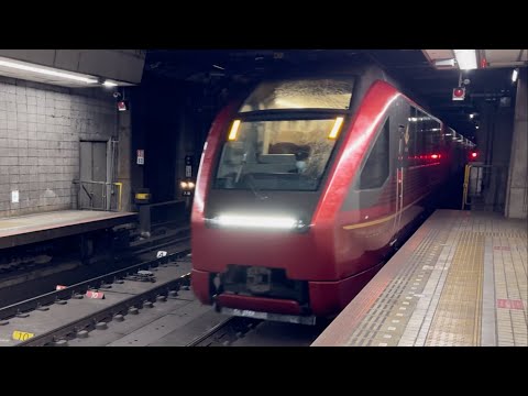 【所定8両運用に6両編成が】近鉄80000系HV02編成 020レ送り込み回送 大阪上本町通過