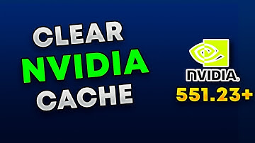 🧰 How to Delete NVIDIA Cache and RESTORE Performance | NVIDIA 551.23+ (R550 Release)