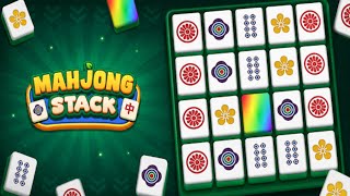 Mahjong Stack: Tile Sort (by PIXEL KING) IOS Gameplay Video (HD)