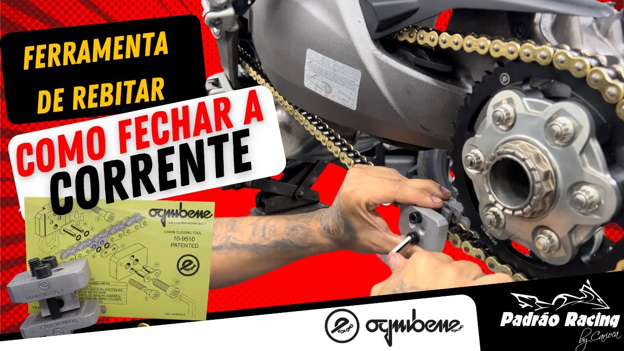 FERRAMENTA DE REBITAR CORRENTE OGNIBENE OE 5/8 09510000 - remotox