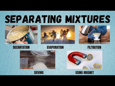 Science 6: PART II SEPARATING MIXTURES THROUGH SIEVING AND BY USING MAGNET