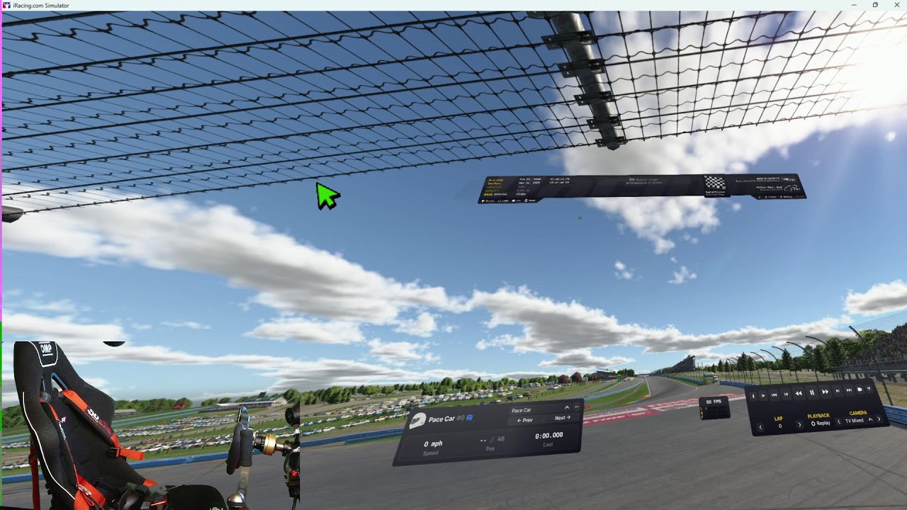 Ason Martin Vantage GT3 EVO At Watkins Glen in The Super Ultrawide AMD 9950X3D RTX 5090