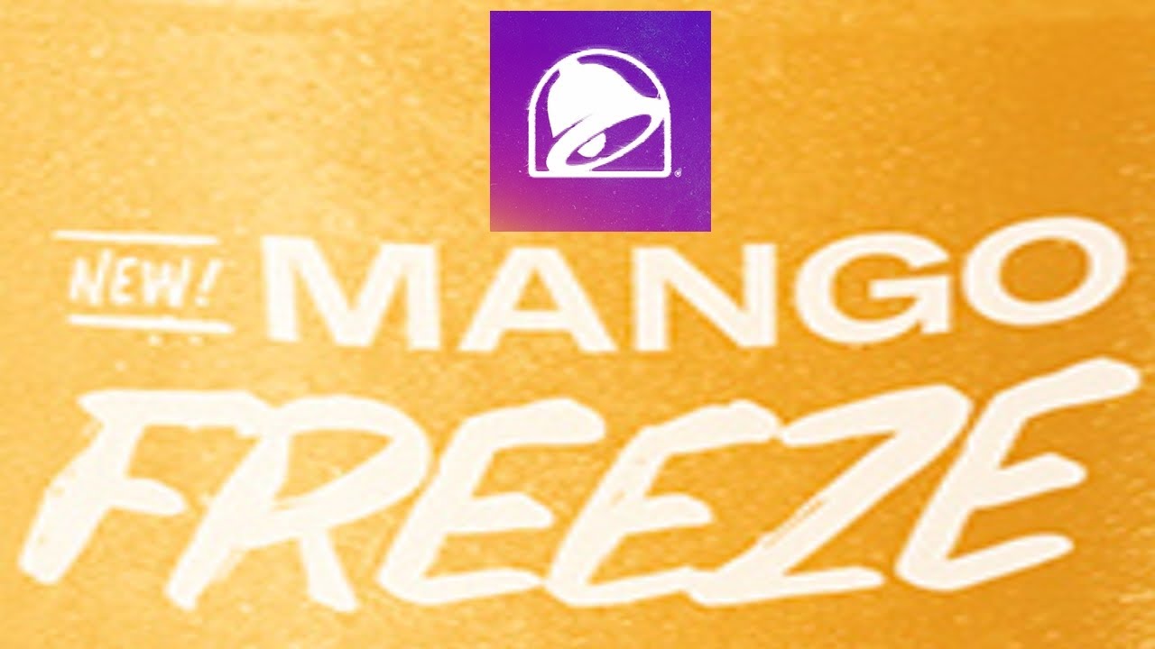 NEW Taco Bell Mango Freeze REVIEW YouTube