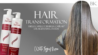 Hair Transformation - I Belli Capelli Cirurgia Capilar Straightening System With Ingrid Rivera