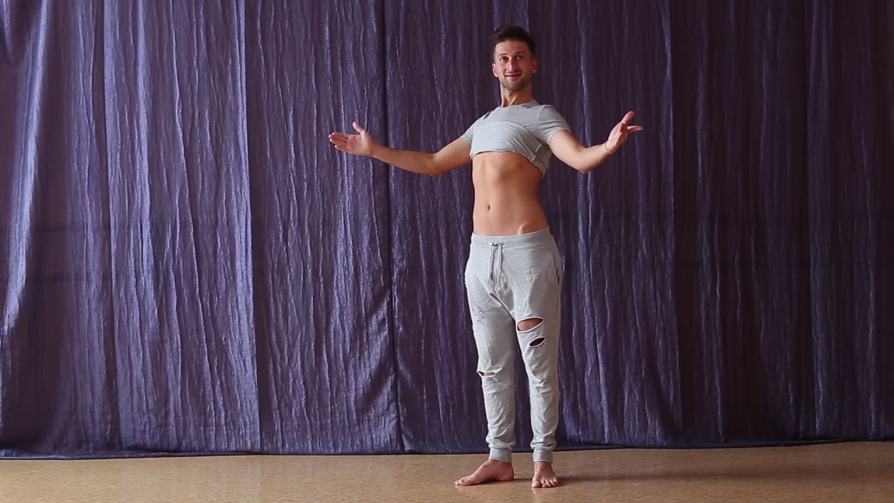 ONE MINUTE BELLY DANCE - Vertical Chest Circles.Танец живота для начинающих.Вертикальный круг грудью