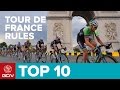 Top 10 Rules Of The Tour De France