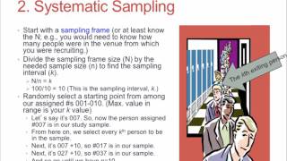 HESC 475 Week 5 Ch. 7 Selecting Study Participants Part 1.2