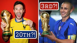 Ranking EVERY World Cup Winning Captain