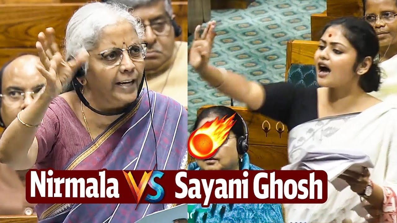 War of Words Between Nirmala Sitharaman and Sayani Ghosh in Lok Sabha | Rahul Vs Modi | BJP Congress