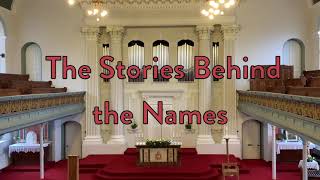 The Stories Behind the Names