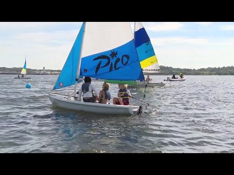 What’s Right With Schools: Students learn about sailing at the Schooner Day Camp